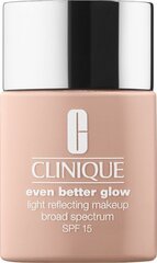 Тональный крем Clinique Even Better Glow WN 122 Clove SPF15, 30 мл цена и информация | Пудры, базы под макияж | 220.lv