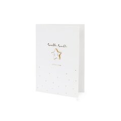 Kartiņa ar piespraudi ''STAR'', 10.5x14.8cm цена и информация | Конверты, открытки | 220.lv