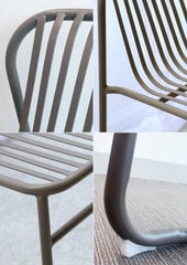 Садовый стул Novelly Home MC19323C, светло-коричневый цвет цена и информация | Садовые стулья, кресла, пуфы | 220.lv