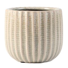 Keramikas puķu pods 15 x 13(A) cm, zaļš cena un informācija | Puķu podi | 220.lv