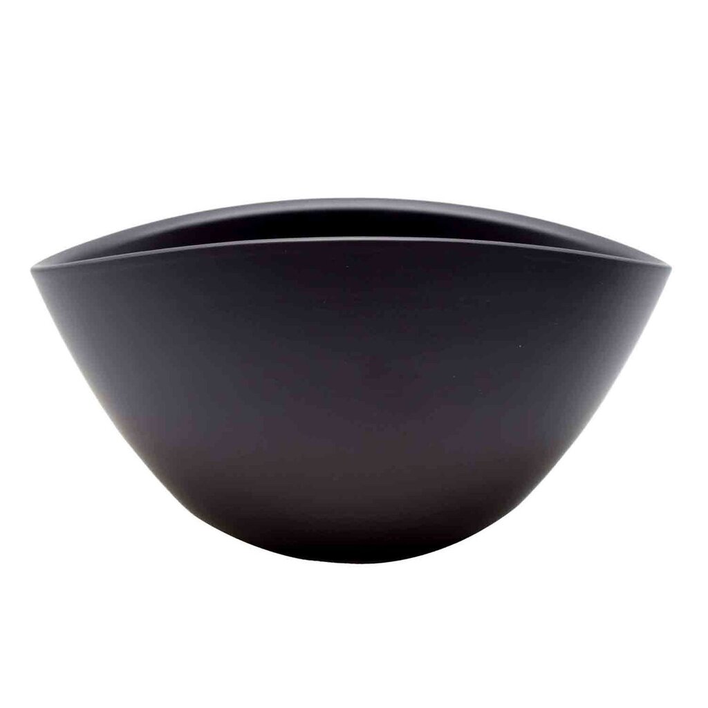 Keramikas puķu pods GABRIELLE 21x14 x 10,5(A) cm, melns cena un informācija | Puķu podi | 220.lv