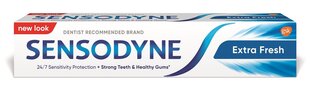 Sensodyne зубная паста дополнительный свежий гель 75 мл, 6 набор упаковки цена и информация | Зубные щетки, пасты | 220.lv