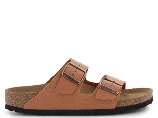 Arizona bfbc birkenstock sievietēm brown 1025046 1025046 цена и информация | Шлепанцы, тапочки для женщин | 220.lv