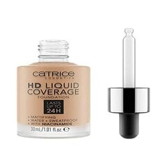 Жидкая основа для макияжа Catrice HD Liquid Coverage Nº 050-rosy ash 30 ml цена и информация | Пудры, базы под макияж | 220.lv