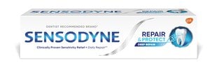 Sensodyne зубная паста Sensitival и отбеливание десен 75 мл, 6 набор упаковки цена и информация | Зубные щетки, пасты | 220.lv