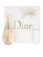 Smaržu komplekts J'adore DIOR: parfimērijas ūdens, 100 ml + 10 ml cena un informācija | Sieviešu smaržas | 220.lv