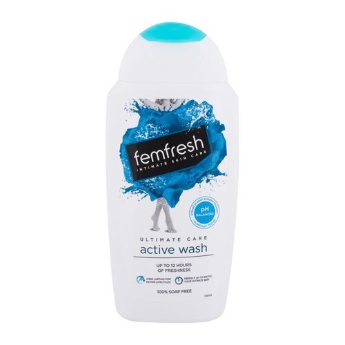 Femfresh Ultimate Care Active Wash - Intīmās higiēnas līdzeklis 250 ml cena un informācija | Intīmās higiēnas līdzekļi | 220.lv