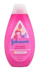 Johnson´s Kids Shiny Drops šampūns bērniem, 500 ml цена и информация | Косметика для мам и детей | 220.lv