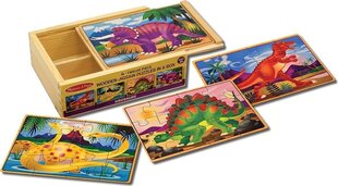 Puzle Melissa & Doug Dinozauri, 36 d. cena un informācija | Puzles, 3D puzles | 220.lv