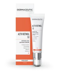 Антивозрастная сыворотка для зрелой кожи, “Activ Retinol 1%”. цена и информация | Сыворотки для лица, масла | 220.lv