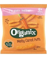 Organix Eco Snack Carrot Wand 6 месяцев, 20 г, 8 пакетов цена и информация | Закуски, напитки для детей | 220.lv
