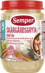 Semper biezenis, 190 g, 6 iepakojumi цена и информация | Каши | 220.lv