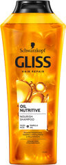 Gliss šampūns, 400 ml, 6 iepakojuma komplekts cena un informācija | Šampūni | 220.lv