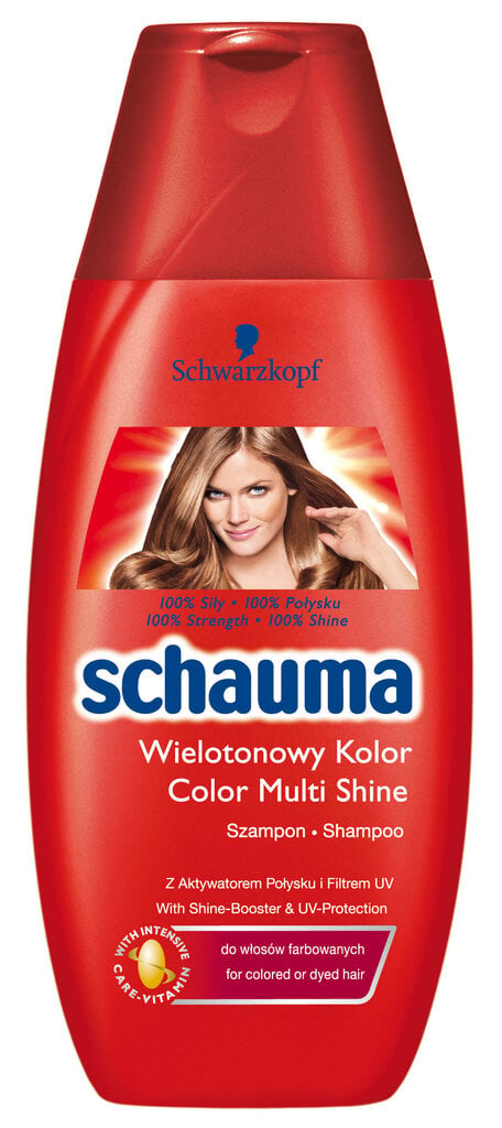 Schaum Color Glanz šampūns krāsotiem matiem, 250ml, 6 iepakojuma komplekts цена и информация | Šampūni | 220.lv