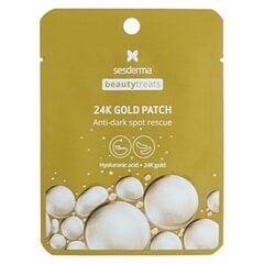 Маска патч под глаза Sesderma Beauty Treats 24K Gold Patch, 2шт цена и информация | Маски для лица, патчи для глаз | 220.lv