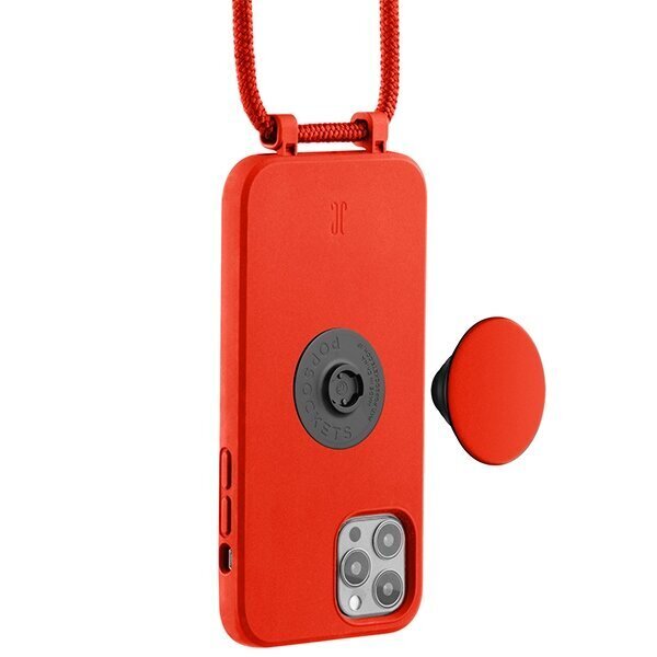 Etui JE PopGrip iPhone 12|12 Pro 6,1" czerwony|red 30034 (Just Elegance) цена и информация | Telefonu vāciņi, maciņi | 220.lv