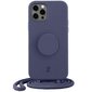 Etui JE PopGrip iPhone 12|12 Pro 6,1" purpurowy|purple 30032 (Just Elegance) cena un informācija | Telefonu vāciņi, maciņi | 220.lv