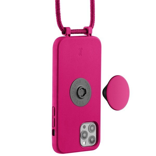 Etui JE PopGrip iPhone 12|12 Pro 6,1" różowy|orchid flower 30090 (Just Elegance) cena un informācija | Telefonu vāciņi, maciņi | 220.lv