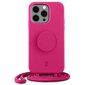 Etui JE PopGrip iPhone 13 Pro 6,1" różowy|orchid flower 30072 (Just Elegance) cena un informācija | Telefonu vāciņi, maciņi | 220.lv