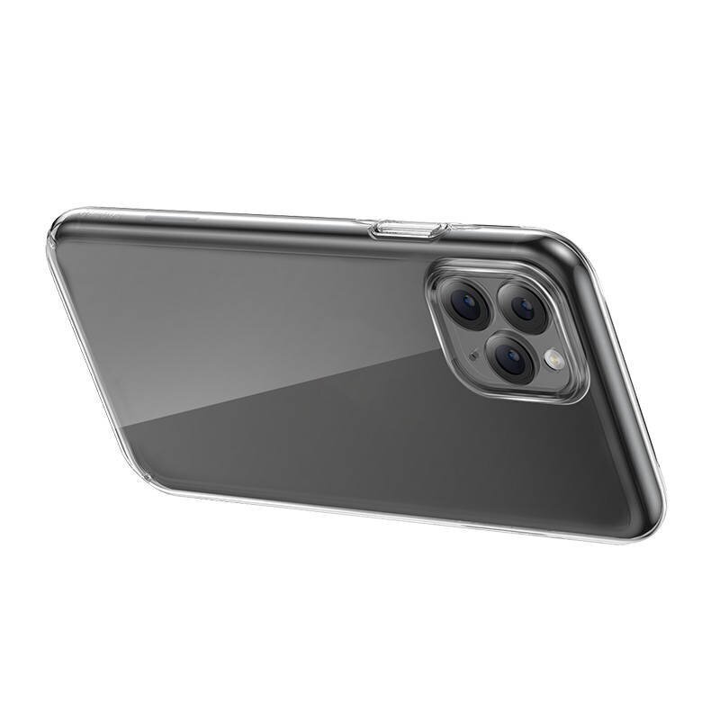 Case Baseus Crystal Series for iPhone 11 pro max (clear) + tempered glass + cleaning kit cena un informācija | Telefonu vāciņi, maciņi | 220.lv