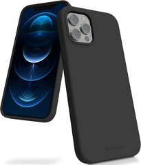 Maciņš Mercury Silicone Case Apple iPhone 15 Pro Max melns цена и информация | Чехлы для телефонов | 220.lv