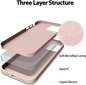 Maciņš Mercury Silicone Case Apple iPhone 15 rozā smilšu krāsa cena un informācija | Telefonu vāciņi, maciņi | 220.lv
