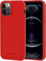 Maciņš Mercury Soft Jelly Case Apple iPhone 15 Plus sarkans cena un informācija | Telefonu vāciņi, maciņi | 220.lv