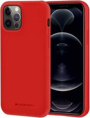 Maciņš Mercury Soft Jelly Case Apple iPhone 15 Pro Max sarkans cena un informācija | Telefonu vāciņi, maciņi | 220.lv