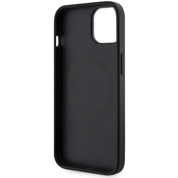 Guess GUHMP14SP4RPSK iPhone 14 6,1" czarny|black hardcase 4G Printed Stripes MagSafe цена и информация | Telefonu vāciņi, maciņi | 220.lv