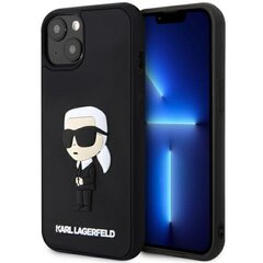 Karl Lagerfeld KLFLBKPXKSB iPhone X|Xs czarny|black bookcase Signature Glitter цена и информация | Чехлы для телефонов | 220.lv