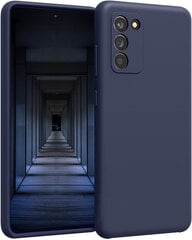 Samsung Galaxy S20FE aizsargvāciņš (real liquide silicone Easy Clean) zils - Dark Blue цена и информация | Чехлы для телефонов | 220.lv