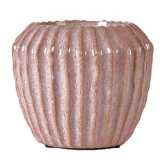 Keramikas puķu pods NOLANA 18,5 x 16(A) cm, rozā cena un informācija | Puķu podi | 220.lv