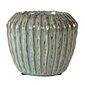 Keramikas puķu pods NOLANA 21 x 16(A) cm, zaļš cena un informācija | Puķu podi | 220.lv