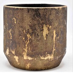 Keramikas puķu pods HELLEBORUS 20 x 18(A) cm, brūns cena un informācija | Puķu podi | 220.lv