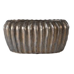 Keramikas puķu pods NOLANA 25,5x15,5 x 12(A) cm, brūns cena un informācija | Puķu podi | 220.lv