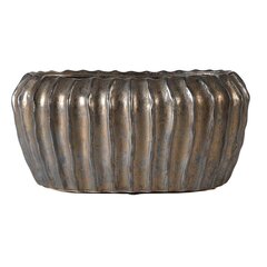 Keramikas puķu pods NOLANA 27,3x16,5 x 14(A) cm, brūns cena un informācija | Puķu podi | 220.lv