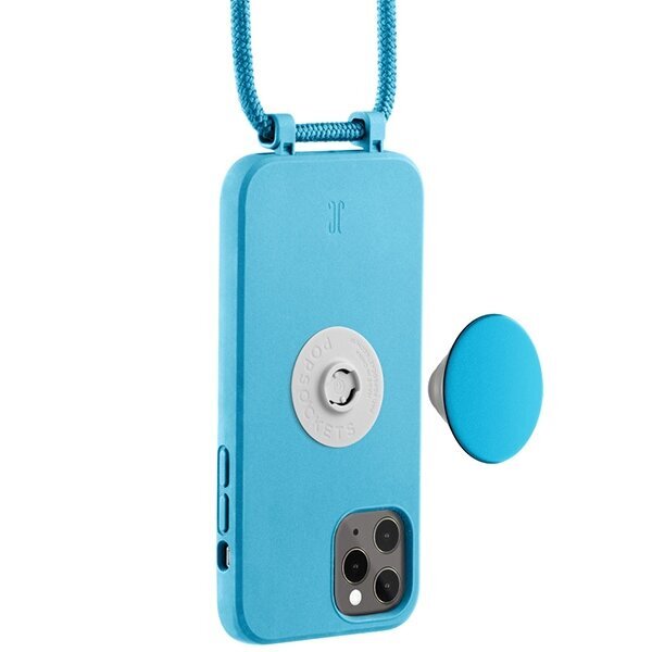 Etui JE PopGrip iPhone 11 Pro 5,8" niebieski|aqua 30053 (Just Elegance) cena un informācija | Telefonu vāciņi, maciņi | 220.lv