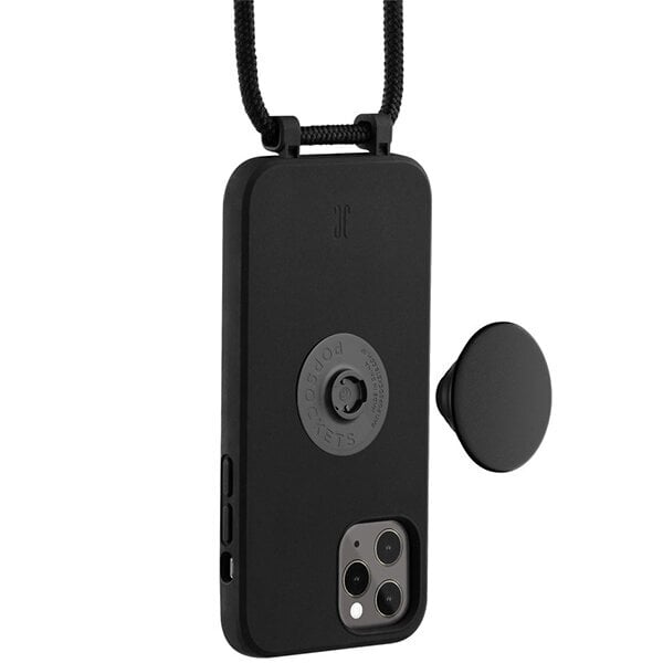 Etui JE PopGrip iPhone 11 Pro 5,8" czarny|black 30048 (Just Elegance) цена и информация | Telefonu vāciņi, maciņi | 220.lv
