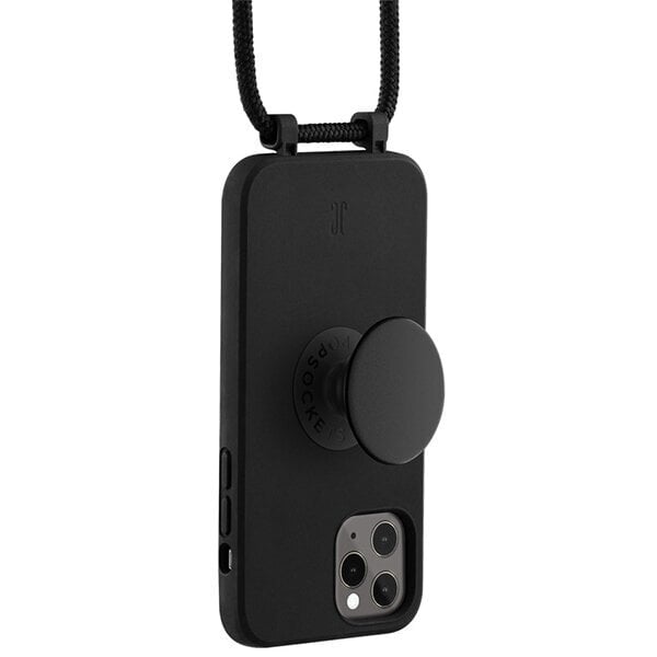Etui JE PopGrip iPhone 11 Pro 5,8" czarny|black 30048 (Just Elegance) цена и информация | Telefonu vāciņi, maciņi | 220.lv
