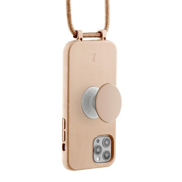 Etui JE PopGrip iPhone 12|12 Pro 6,1" beżowy|beige 30174 AW|SS23 (Just Elegance) cena un informācija | Telefonu vāciņi, maciņi | 220.lv