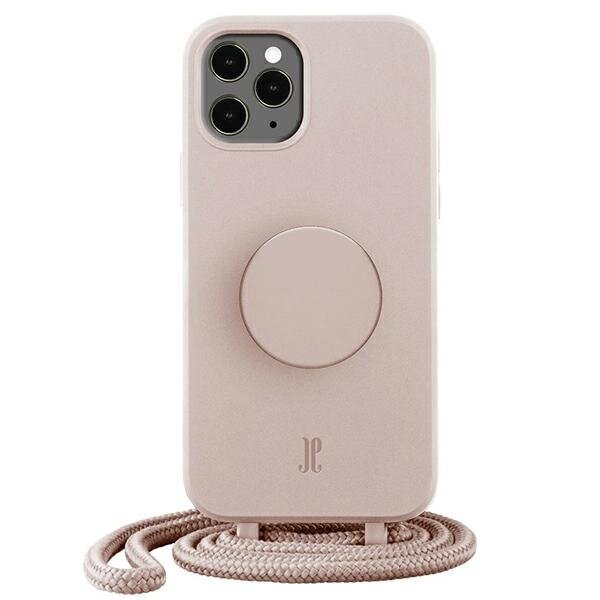 Etui JE PopGrip iPhone 11 Pro 5,8" jasnoróżowy|rose breath 30049 (Just Elegance) cena un informācija | Telefonu vāciņi, maciņi | 220.lv