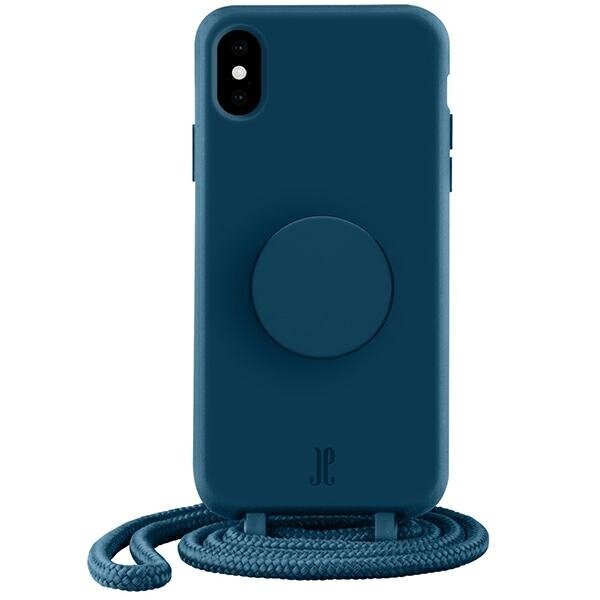 Etui JE PopGrip iPhone X|XS granatowy|blue sapphire 30018 (Just Elegance) цена и информация | Telefonu vāciņi, maciņi | 220.lv