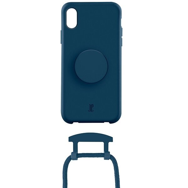 Etui JE PopGrip iPhone X|XS granatowy|blue sapphire 30018 (Just Elegance) цена и информация | Telefonu vāciņi, maciņi | 220.lv