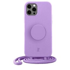 Etui JE PopGrip iPhone 12|12 Pro 6,1" lawendowy|lavendel 30160 AW|SS23 (Just Elegance) cena un informācija | Telefonu vāciņi, maciņi | 220.lv