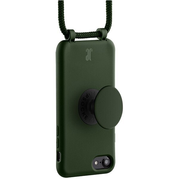 Etui JE PopGrip iPhone 7|8|SE 2020|2022 zielony|greener pastures 30008 (Just Elegance) cena un informācija | Telefonu vāciņi, maciņi | 220.lv