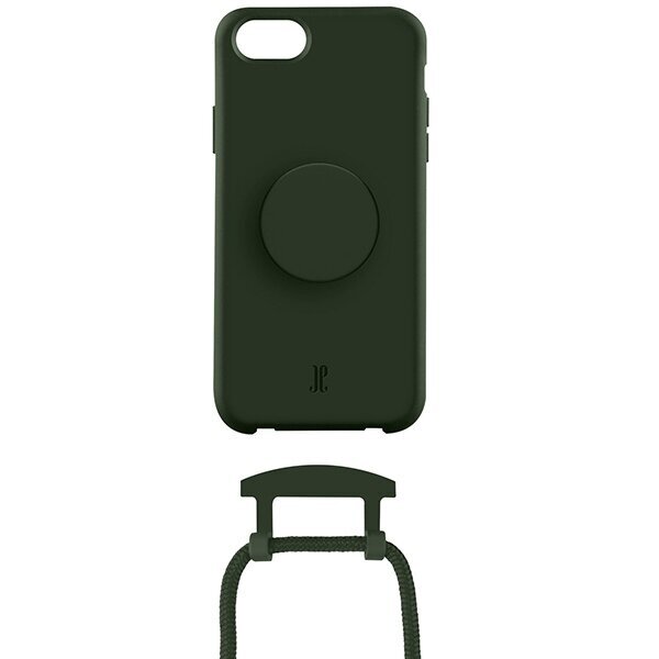 Etui JE PopGrip iPhone 7|8|SE 2020|2022 zielony|greener pastures 30008 (Just Elegance) cena un informācija | Telefonu vāciņi, maciņi | 220.lv