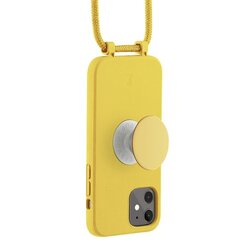 Etui JE PopGrip iPhone 11|Xr 6,1" żółty|rabbit`s paw 30046 (Just Elegance) cena un informācija | Telefonu vāciņi, maciņi | 220.lv