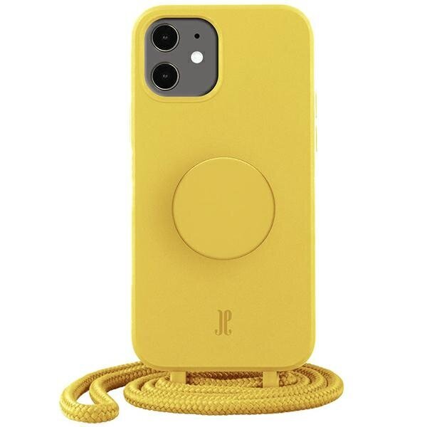Etui JE PopGrip iPhone 11|Xr 6,1" żółty|rabbit`s paw 30046 (Just Elegance) cena un informācija | Telefonu vāciņi, maciņi | 220.lv