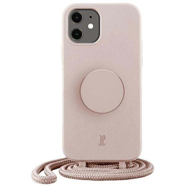 Etui JE PopGrip iPhone 11|Xr 6,1" jasnoróżowy|rose breath 30043 (Just Elegance) cena un informācija | Telefonu vāciņi, maciņi | 220.lv