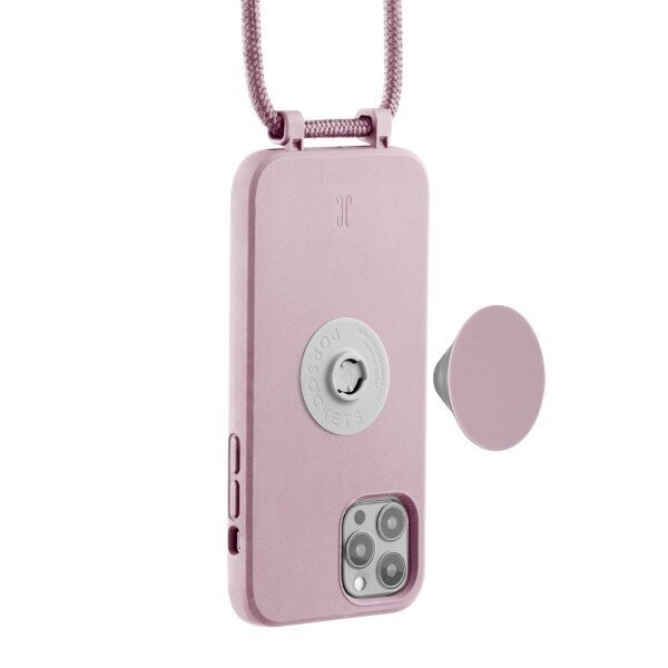 Etui JE PopGrip iPhone 12|12 Pro 6,1" jasno różowy|rose breath 30183 AW|SS (Just Elegance) cena un informācija | Telefonu vāciņi, maciņi | 220.lv